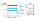 Тумба Дана Каскад 65 напольная на 3 ящика (цвет дуб галифакс/белый) с умывальником Andrea Elen 650, фото 3