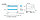 Тумба Дана Каскад 65 напольная на 2 ящика (цвет дуб галифакс/белый) с умывальником Andrea Elen 650, фото 4