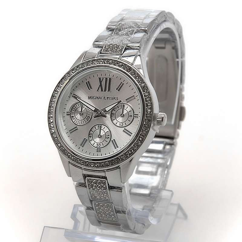 Элегантные женские часы на металлическом браслете MICHAEL KORC - фото 4 - id-p199524329