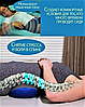 Ортопедическая подушка Instant back Relief для спины с эффектом памяти / с пенополистироловыми шариками, фото 9