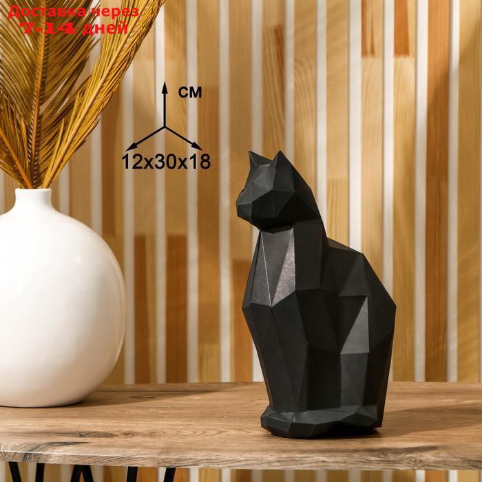 Набор для создания полигональной фигуры "Кошка", 32,5 х 44 см - фото 1 - id-p199386604
