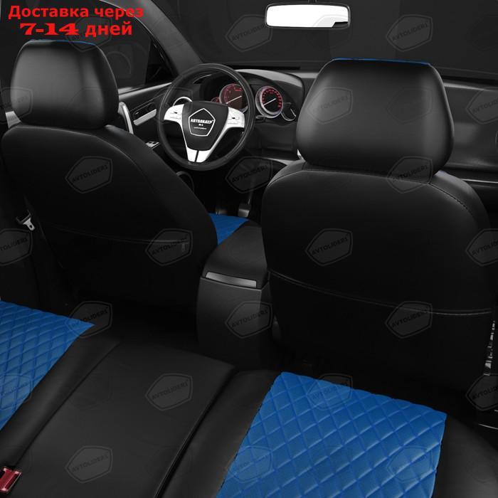 Авточехлы для Mazda Cx-5 с 2011-2015 джип Supreme. Второй ряд спинка и сиденье 40/20/40. Задний подлокотник - фото 7 - id-p199386643
