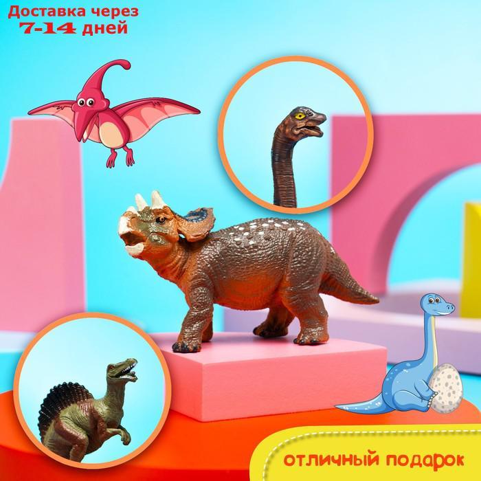 Набор динозавров "Юрский период", 6 фигурок - фото 7 - id-p199386717