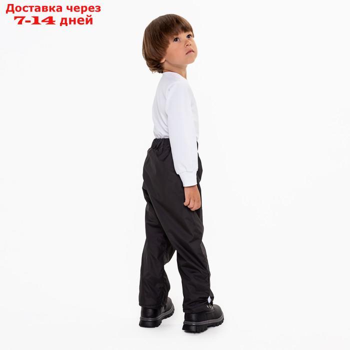Брюки детские, цвет чёрный, рост 122 см - фото 4 - id-p199385892