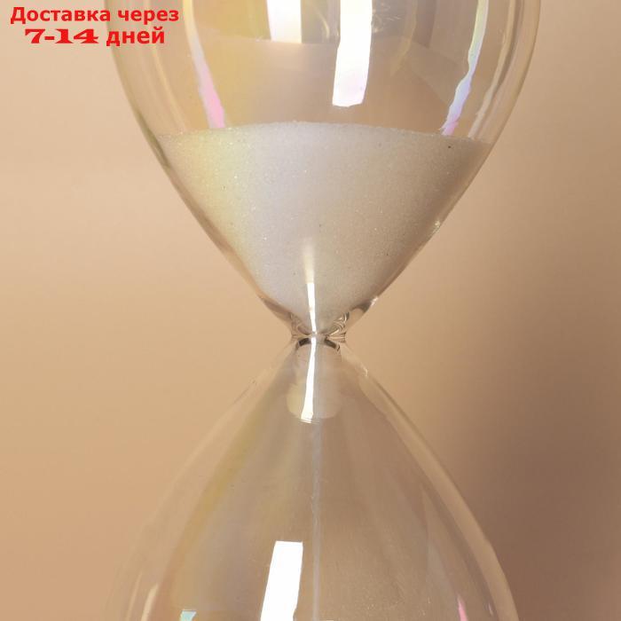 Часы песочные "Шанаду", сувенирные, 8х8х19 см, песок белый - фото 2 - id-p199383619