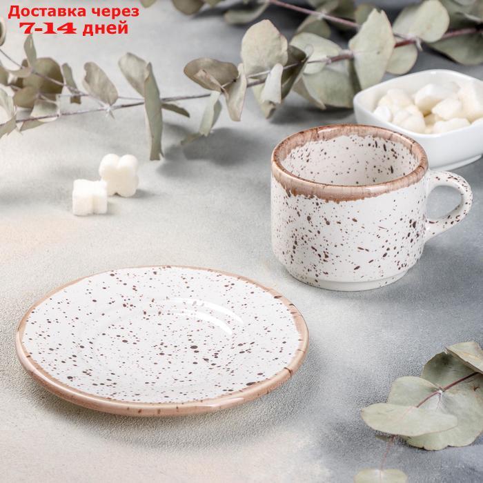 Чайная пара Punto bianca, 2 предмета: чашка 200 мл, блюдце d=15,5 см - фото 2 - id-p199385361