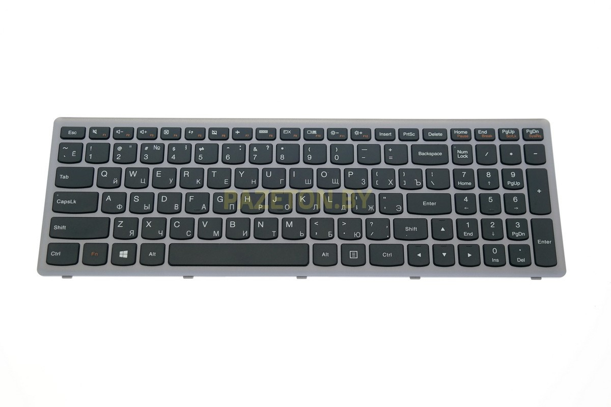 Клавиатура для ноутбука Lenovo Ideapad S500C S500T S510p Z501 черная - фото 1 - id-p94239104