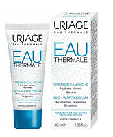 Обогащенный увлажняющий крем для лица Uriage Урьяж EAU THERMALE CREME D'EAU RICHE, 40 мл