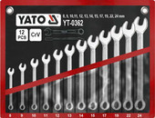 Набор ключей Yato YT-0362 12 предметов - фото 1 - id-p199530296