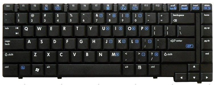 Клавиатура для HP Compaq 6510B. RU