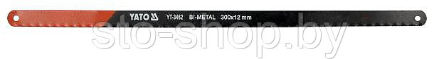 Полотно по металлу Bi-metal M2 + CO 8% 12х300мм (2шт) Yato YT-3462