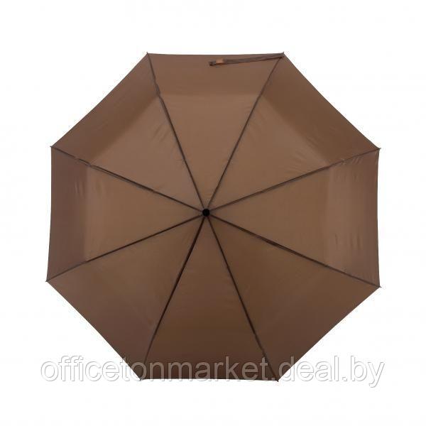 Зонт складной "Lord", 101 см, коричневый - фото 1 - id-p141655135