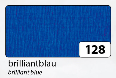 FOLIA Бумага крепированная, 32г, 50 х 250 см, сверкающий голубой - фото 1 - id-p199534629