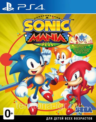 Sonic Mania Plus PS4 (Английская версия) - фото 1 - id-p75377047