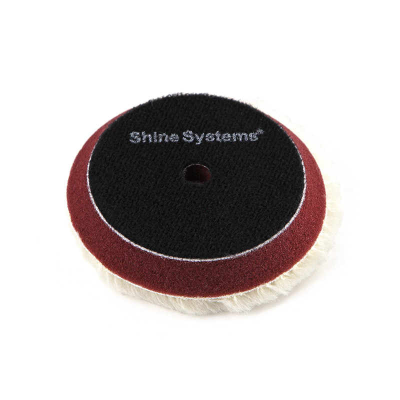 Stripy Wool Pad - Полировальный круг из стриженого меха | Shine Systems | 75мм - фото 2 - id-p177905499