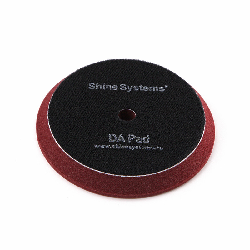 DA Foam Pad Maroon - Полировальный круг полутвердый бордовый | Shine Systems | 130мм - фото 2 - id-p177905523