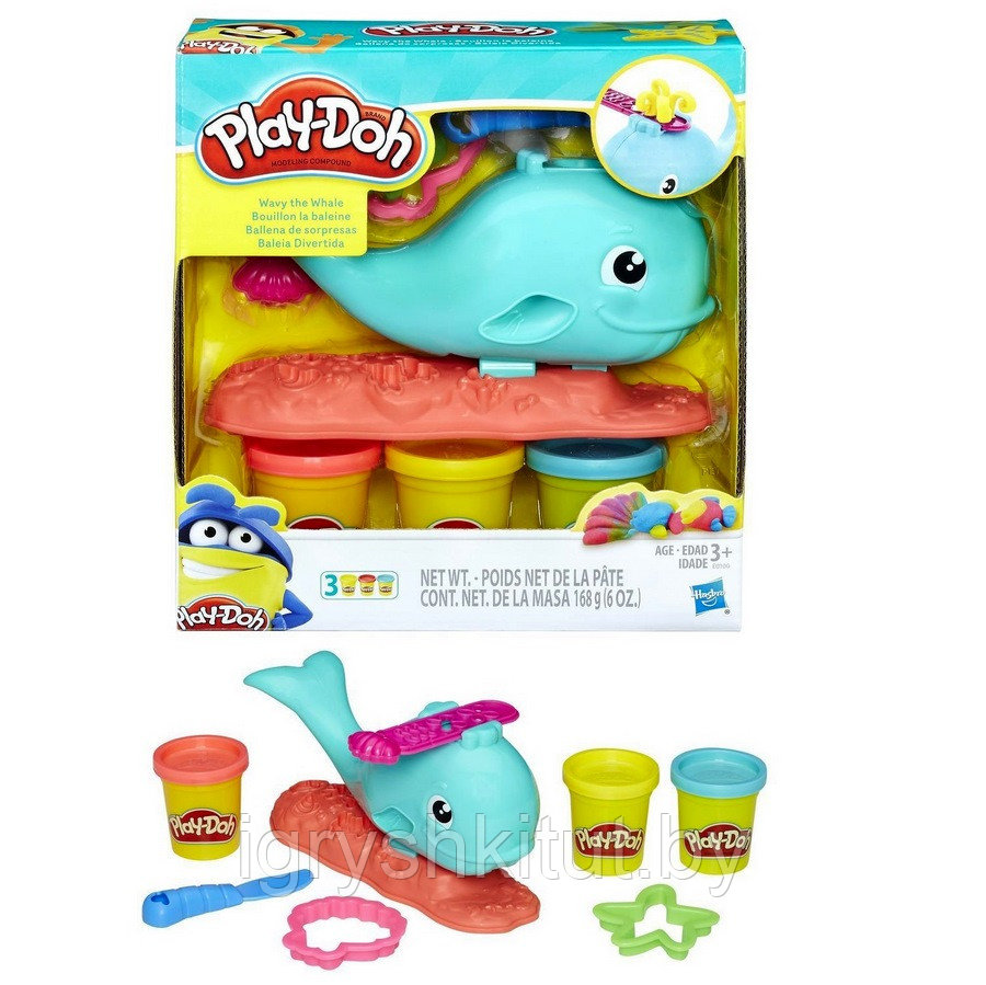 Набор для лепки из пластилина Play-Doh «Забавный Китёнок» Плей до, аналог, арт.9905 - фото 2 - id-p199538442