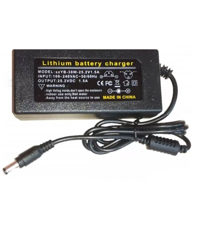 Зарядное устройство для электросамоката Ninebot ZIGN E8 E10 25.2V 1.5A 37W (5.5x2.5) - фото 1 - id-p147751838
