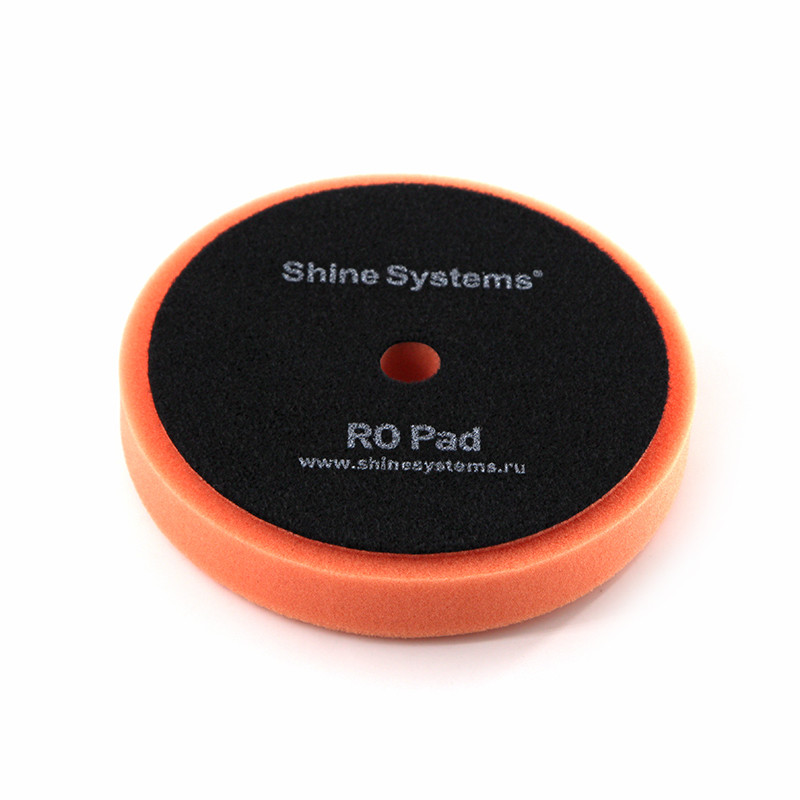 RO Foam Pad Orange - Полировальный круг мягкий оранжевый | Shine Systems | 130мм - фото 2 - id-p177905511