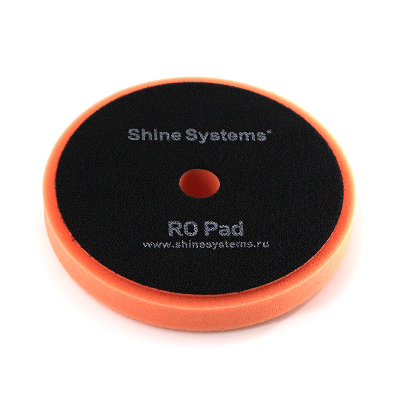 RO Foam Pad Orange - Полировальный круг мягкий оранжевый | Shine Systems | 155мм - фото 2 - id-p177905509