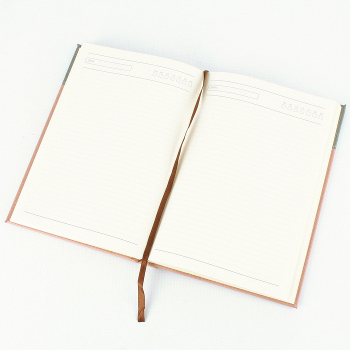 Ежедневник недатированный, обложка двух-цветный кожзам, 192 листа - фото 5 - id-p199546525