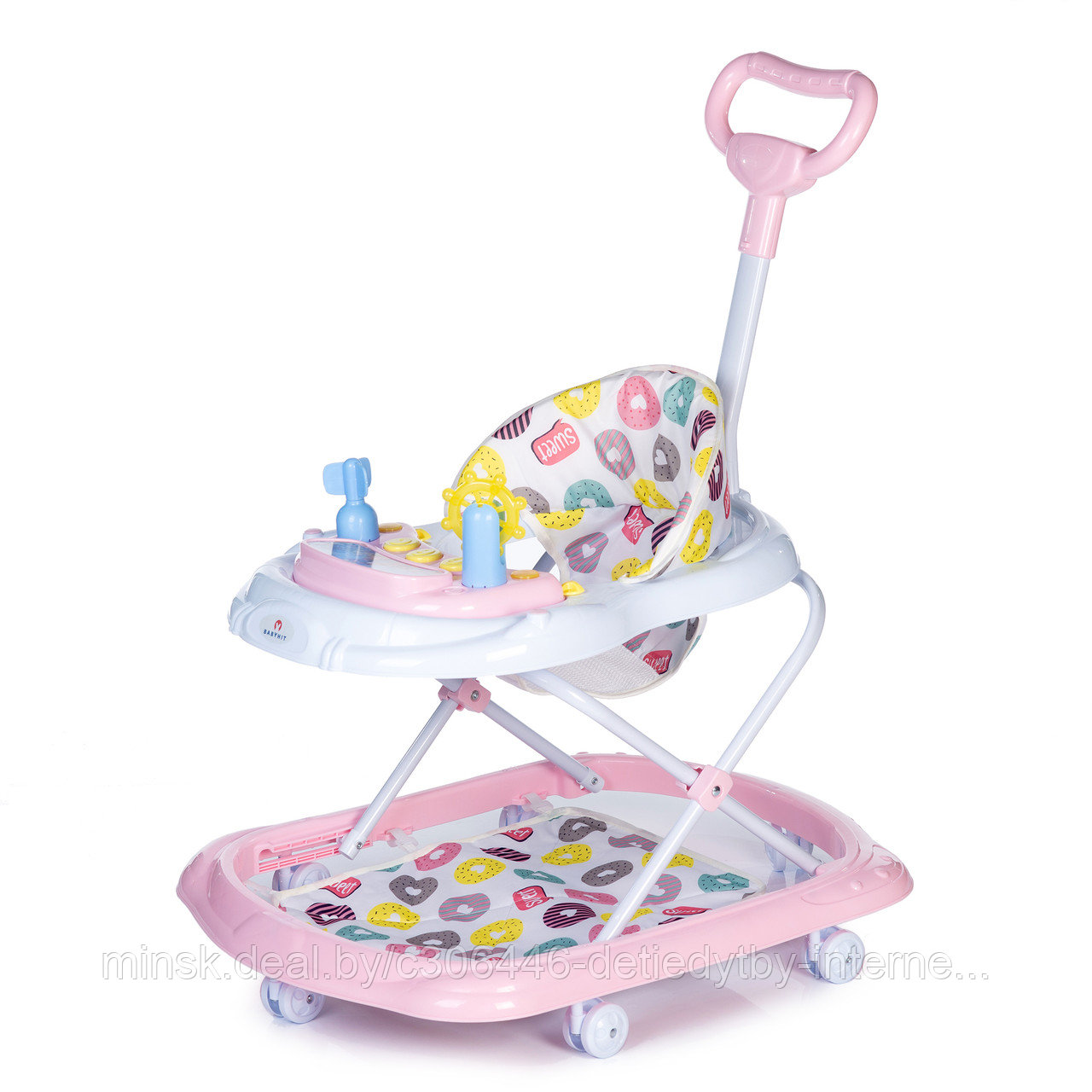 Ходунки Babyhit Jolly Walk XT Pink