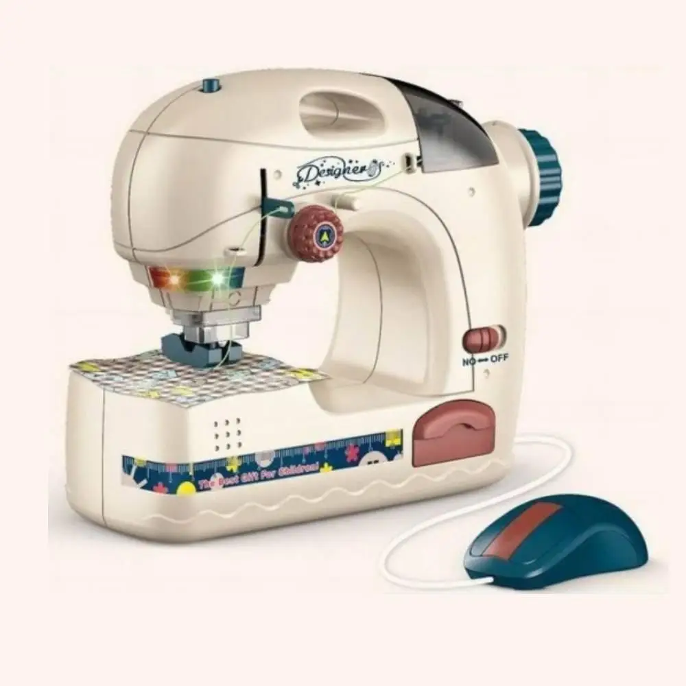 Игровой набор Швейная машинка, Игрушечная детская швейная машинка на батарейках Mini, 6706bщ - фото 1 - id-p199548684