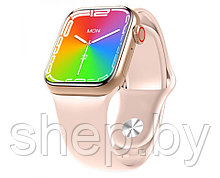 Умные часы SMART WATCH GS8 mini, 49mm,  цвет: розовый, серый