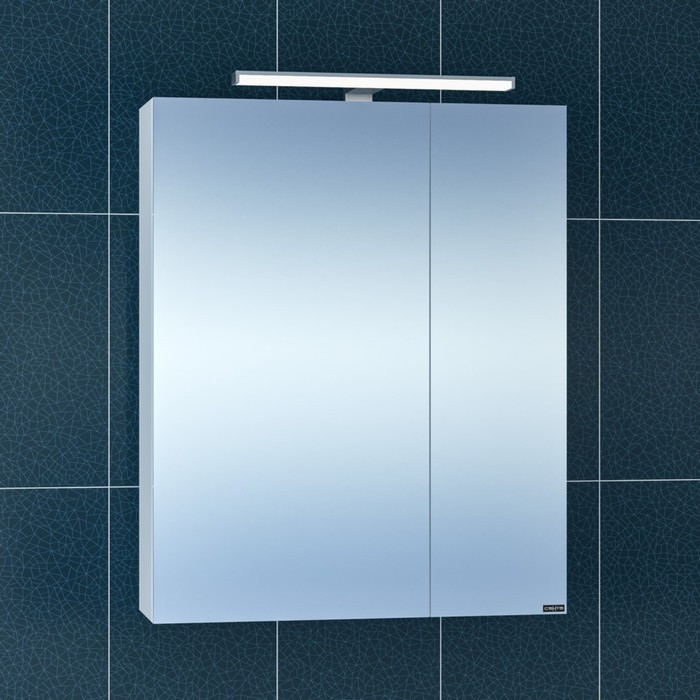 Зеркало-шкаф СаНта «Стандарт 60», со светом - фото 1 - id-p199549070