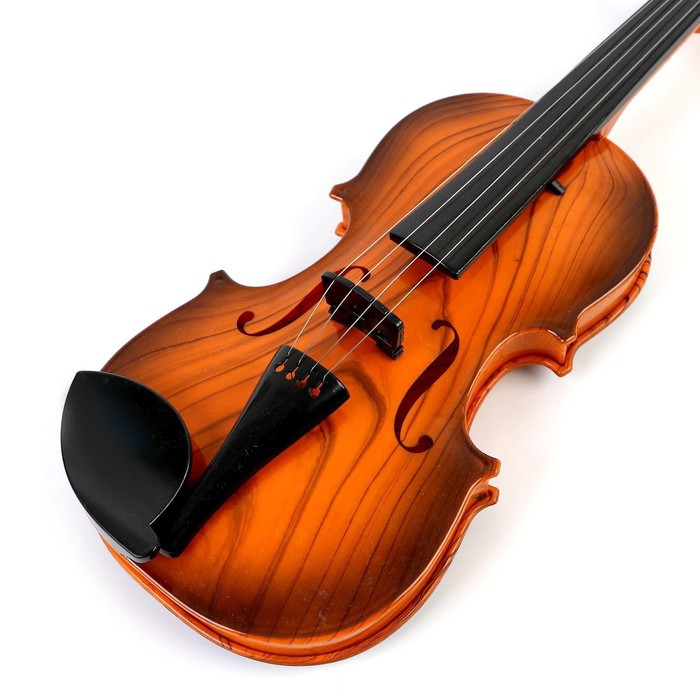 Игрушка музыкальная «Скрипка. Маэстро», звуковые эффекты, цвет коричневый - фото 3 - id-p199549990