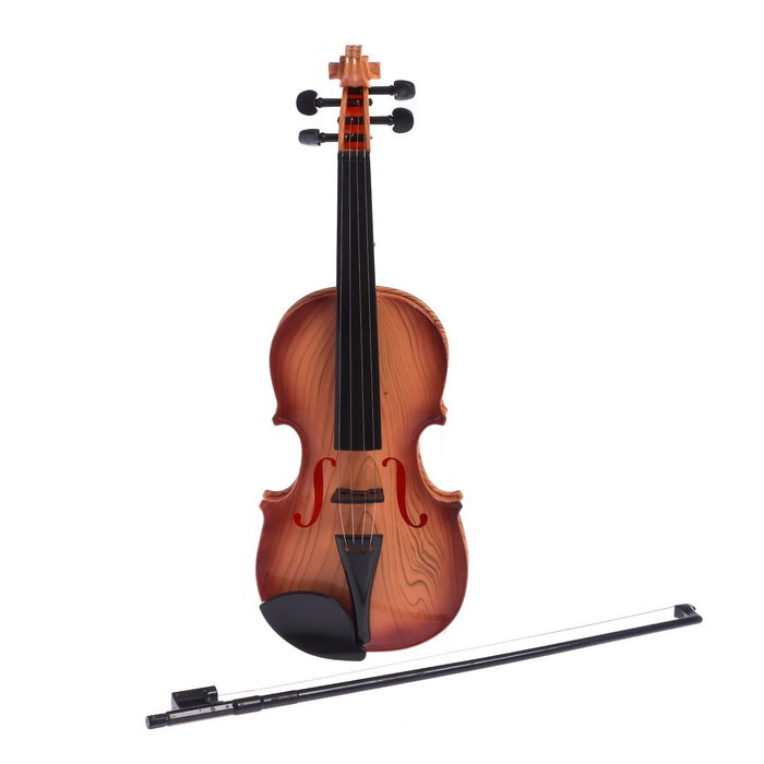 Игрушка музыкальная «Скрипка. Маэстро», звуковые эффекты, цвет светло-коричневый - фото 2 - id-p199549991