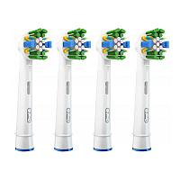 Oral-B Braun Floss Action 4 шт. Насадки для электрических зубных щеток EB25RB-4