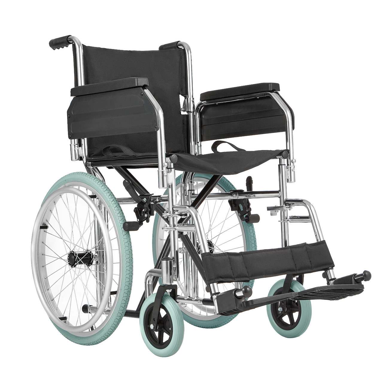 Инвалидная коляска для взрослых Olvia 30 Ortonica (Сидение 43 см., Литые колеса)