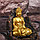 Фонтан настольный от сети, подсветка "Золотой Будда на троне из скалы" 28х20,5х20,5 см, фото 6