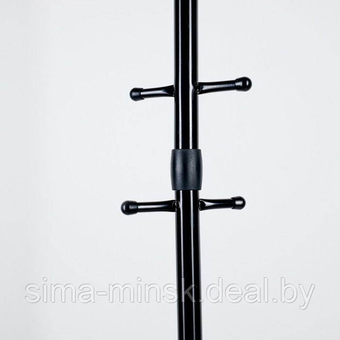 Вешалка напольная «Комфорт» (ВК4/Ч), 60×60×180 см, цвет чёрный - фото 2 - id-p199560219