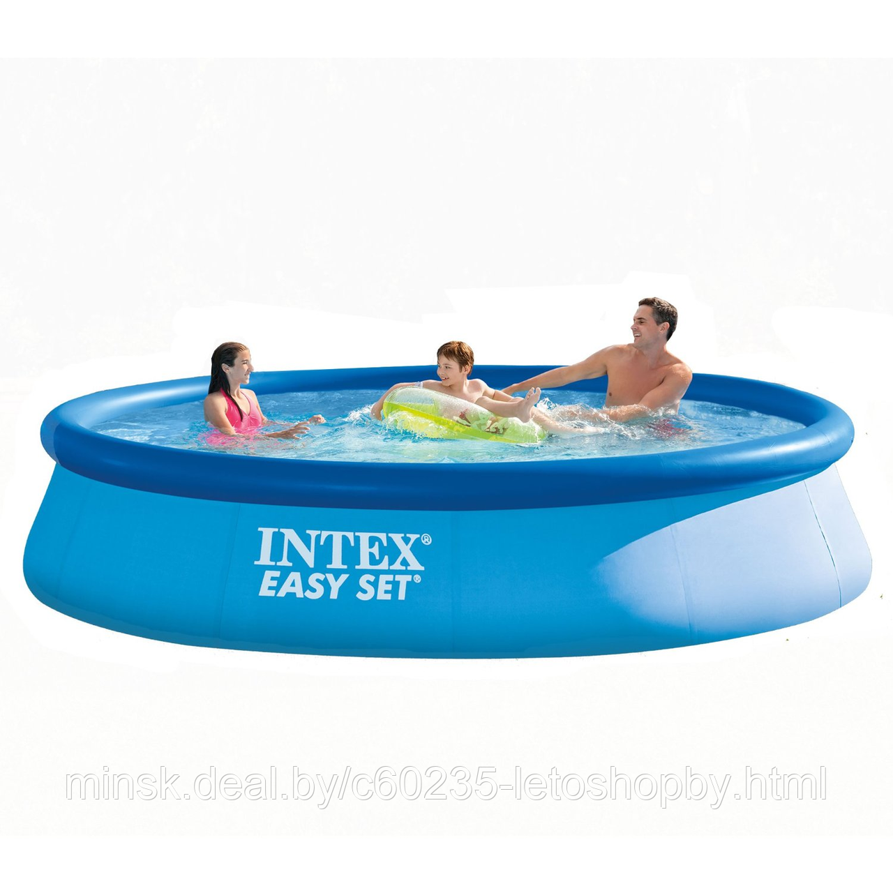 Надувной бассейн Intex 28143 Easy Set Pool 396*84 см.м. - фото 1 - id-p99968091