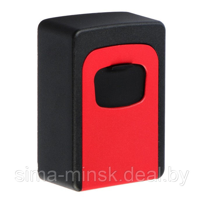 Сейф-ключница кодовая ТУНДРА, металлическая , усиленная, красный - фото 4 - id-p199551502