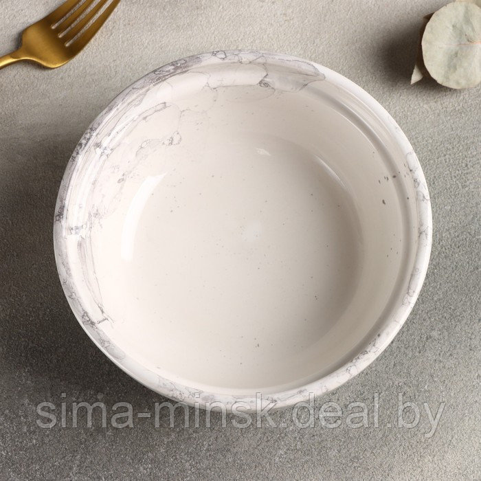 Тарелка Bolla bianca, 600 мл, d=15,5 см, фарфор - фото 2 - id-p199565366