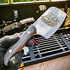 Набор для шашлыка и гриля в чемодане Кизляр Царский 8 16 предметов с подставкой для горячего Red Бизон, фото 10