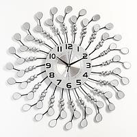 Часы настенные, серия: Ажур, "Гипно", плавный ход, 58 х 58 см, d-22 см