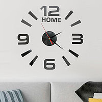 Интерьерные часы-наклейка Home, плавный ход, d = 60 см, мод. AM-12
