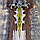 Сувенирный меч на планшете, резное лезвие с рисунком, когти орла на рукояти, клинок 41 см, фото 5