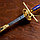 Сувенирная шпага Дон Кихот Ламанчский, роспись на клинке, 91,5  см, фото 2