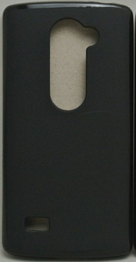  Чехол-накладка для LG Leon / H340 / H326 (силикон) черный
