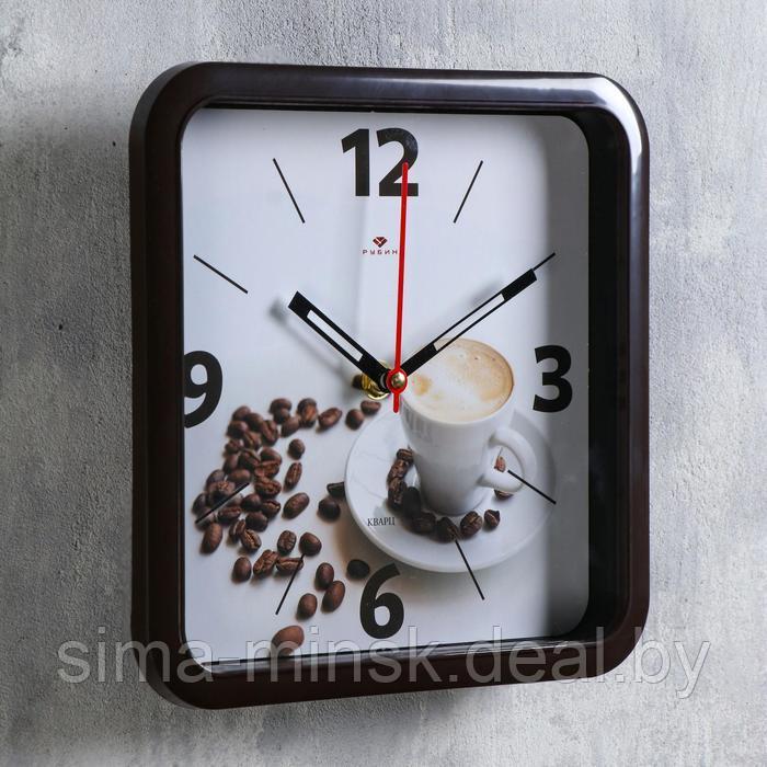 Часы настенные, серия: Кухня, "Чашка кофе", плавный ход, 22 х 22 см - фото 2 - id-p199554020