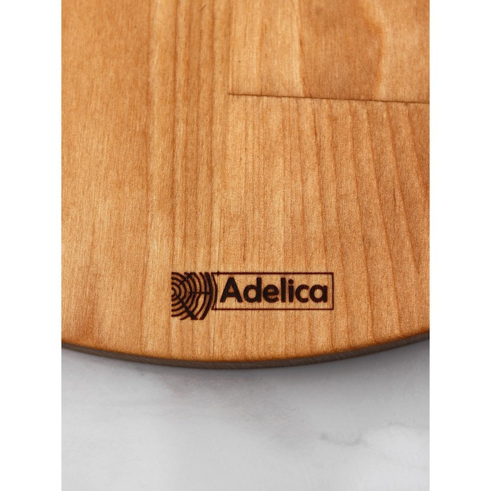 Трёхъярусная подставка Adelica, d=32×26×20×1,8 см, высота 37 см, массив берёзы, пропитано маслом - фото 4 - id-p199591478