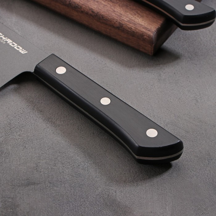 Набор ножей Samura SHADOW, 2 шт, лезвие: 12 см, 20,8 см - фото 3 - id-p199596415