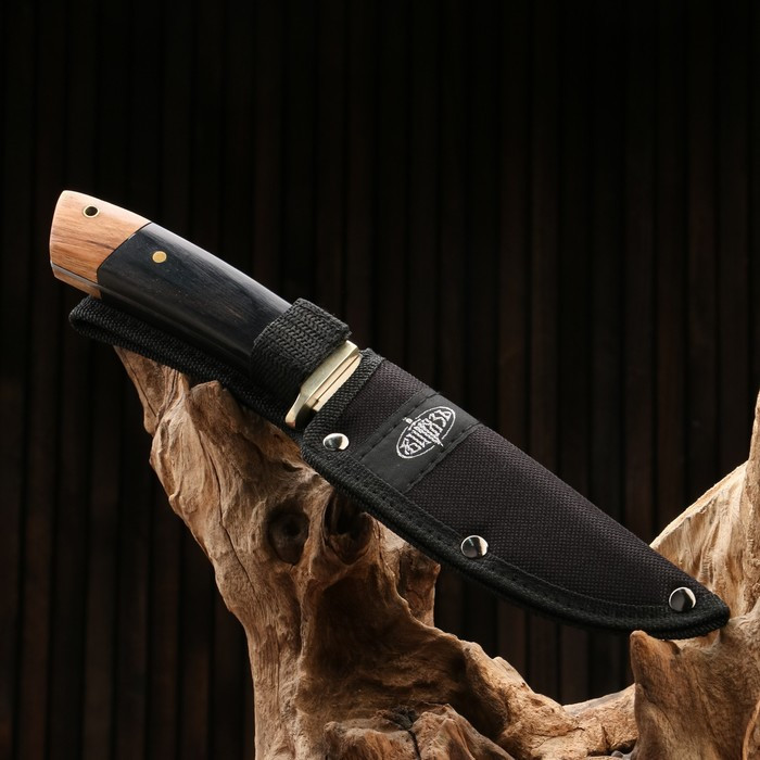 Нож охотничий "Иркутск" сталь - 40х13, рукоять - дерево, 24 см - фото 3 - id-p199594647