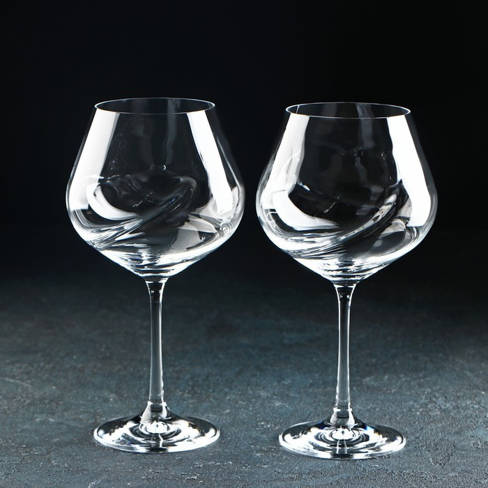 Набор бокалов для вина «Турбуленция», 570 мл, 2 шт - фото 1 - id-p199588908