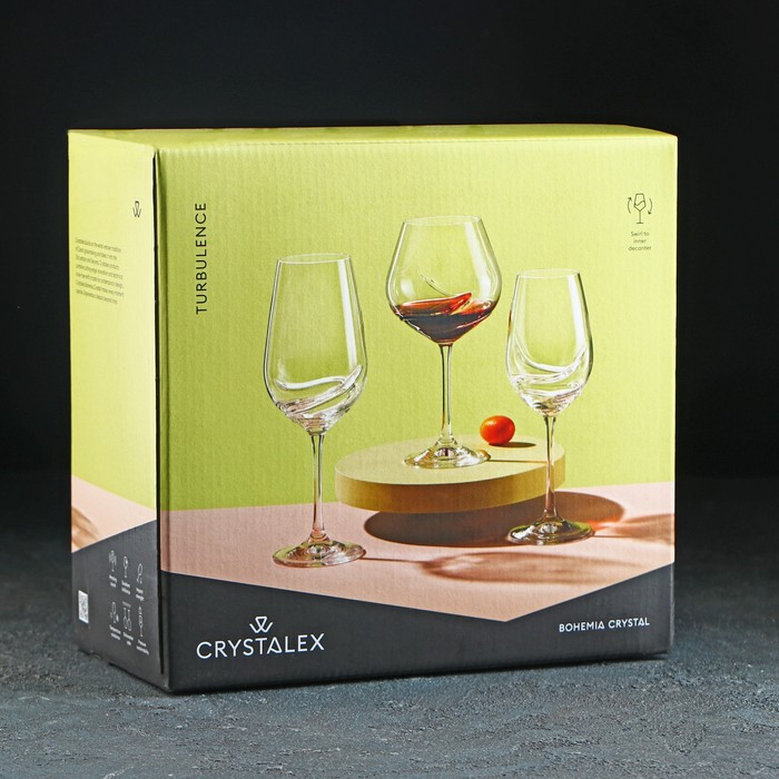Набор бокалов для вина «Турбуленция», 570 мл, 2 шт - фото 3 - id-p199588908